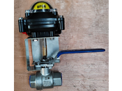 帶限位開關手動球閥產品圖片